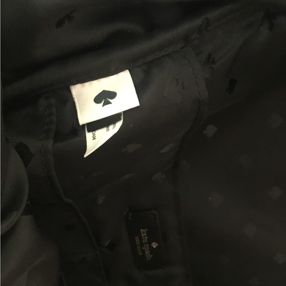 EUC Kate Spade Chelsea Large Black Nylon Backpack - Picture 14 of 15